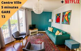 Appartement Rousseau - Centre Ville 5 Minutes Gare